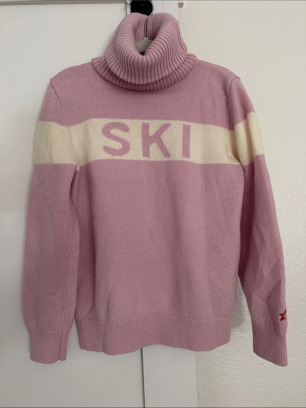 Perfect Moment Ski Merino Wool Turtleneck Sweater Y12